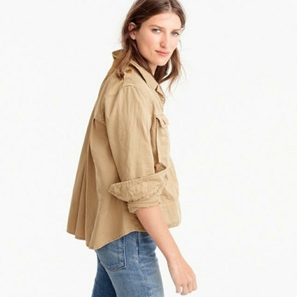 J.Crew Cotton Twill Utility Jacket - Picture 2 of 8